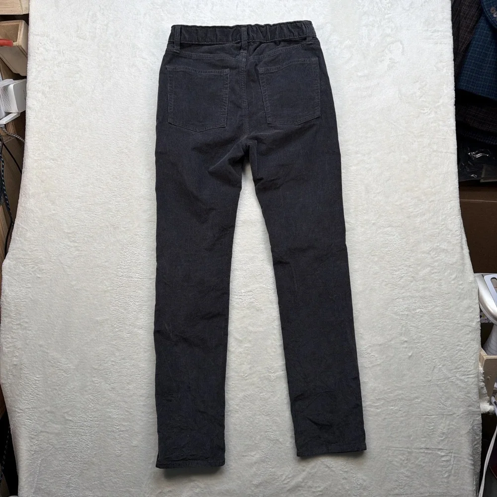 Crewcuts Girls Corduroy Pants Gray‎ Size 14 Youth Straight Leg Casual School